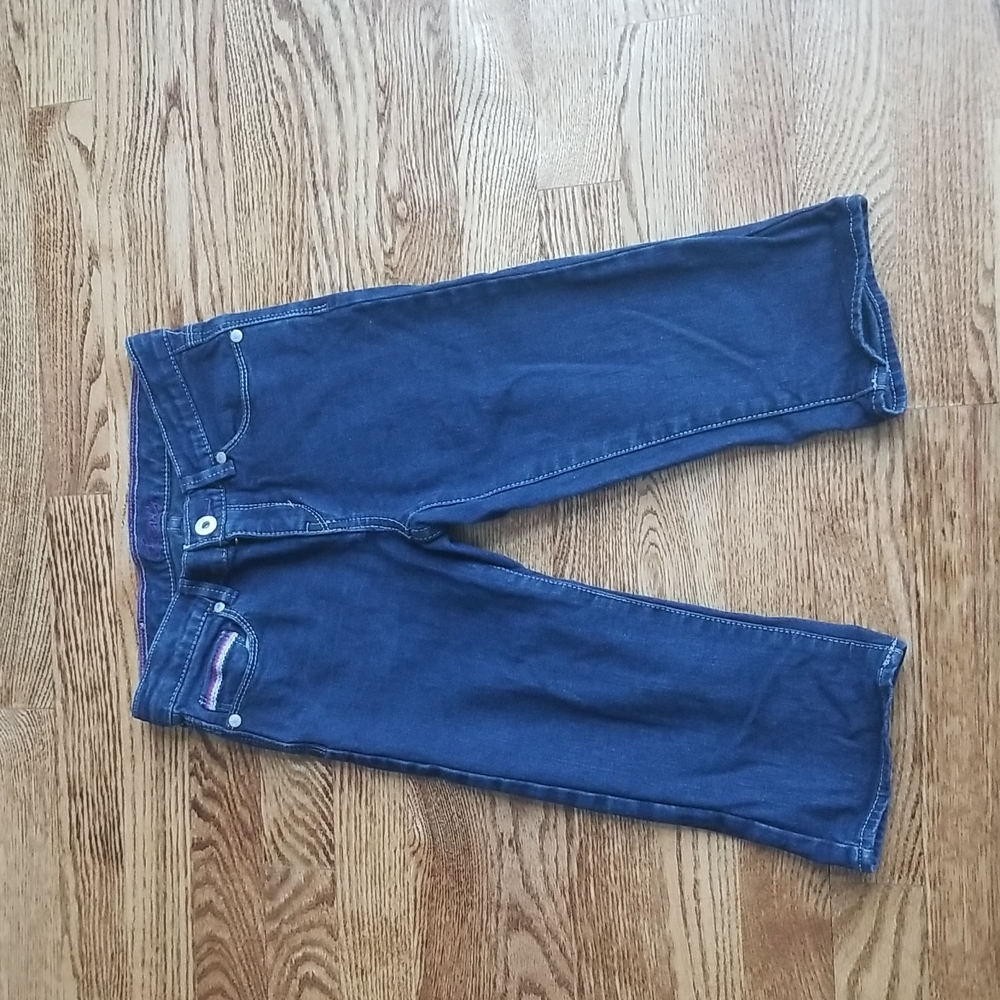 (8) Levi's Youth Girl's Denim Shorts/Capri Summer Adjustable Waistband